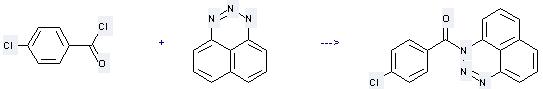 1H-Naphtho[1,8-de][1,2,3]triazine: it can be used to produce (4-chloro-phenyl)-naphtho[1,8-de][1,2,3]triazin-1-yl-methanone at the temperature of 0-20°C